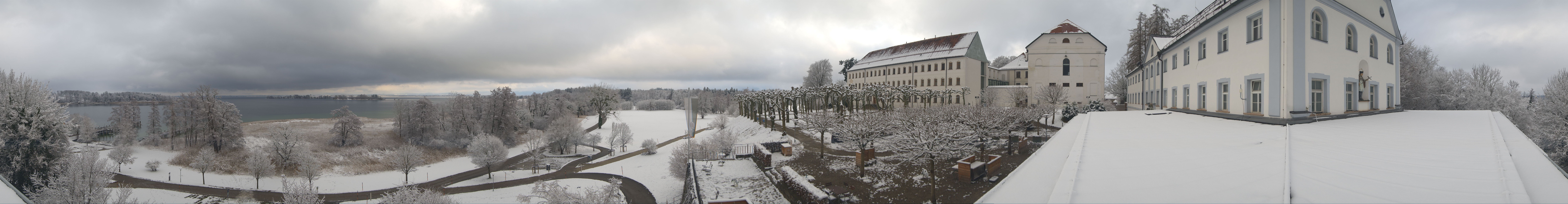 Archiv Foto Webcam Panoramablick von der Herreninsel im Chiemsee