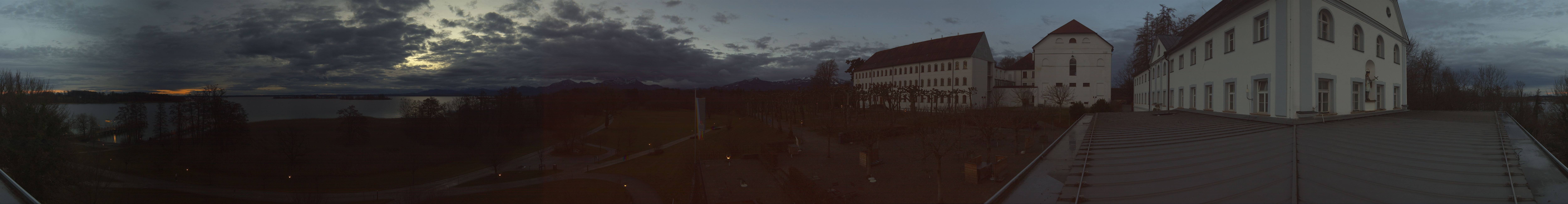 Archiv Foto Webcam Panoramablick von der Herreninsel im Chiemsee