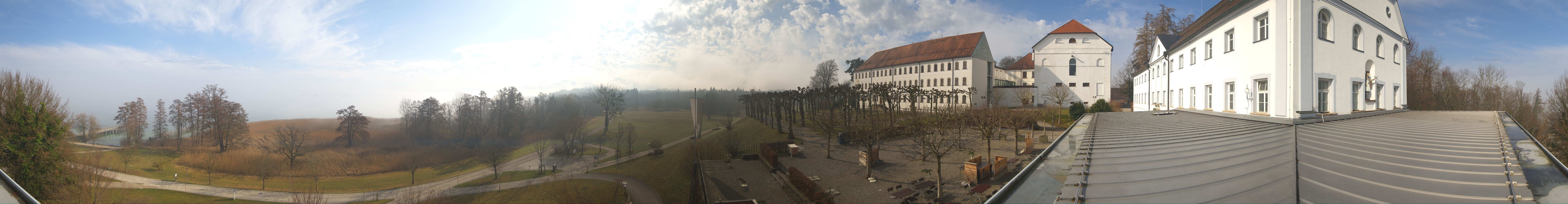 Archiv Foto Webcam Panoramablick von der Herreninsel im Chiemsee