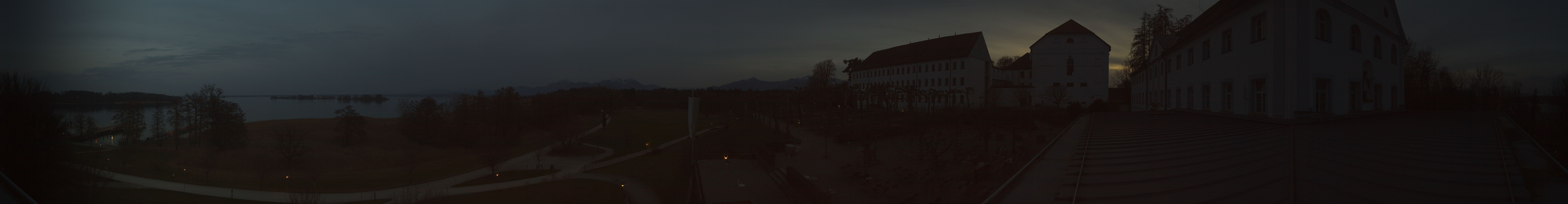 Archiv Foto Webcam Panoramablick von der Herreninsel im Chiemsee