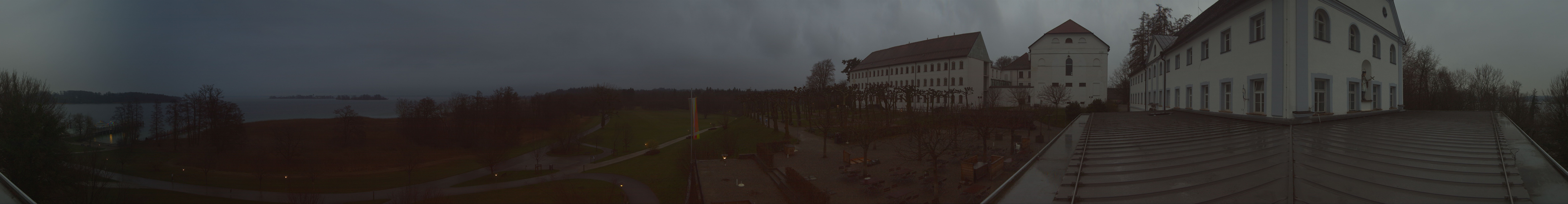 Archiv Foto Webcam Panoramablick von der Herreninsel im Chiemsee