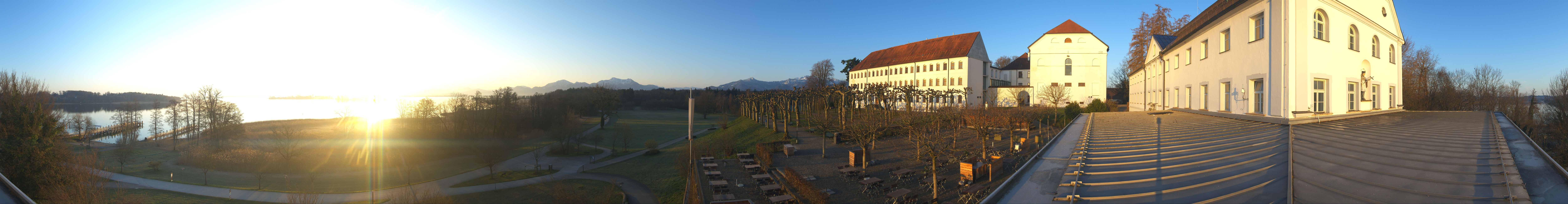 Archived image Webcam Panoramic view of Herreninsel