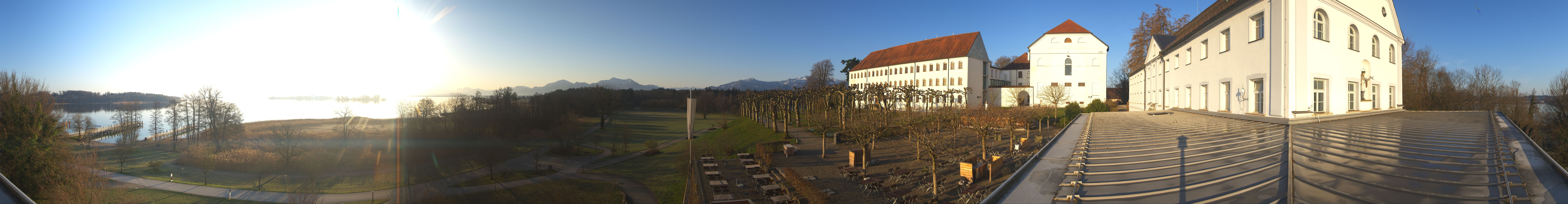 Archived image Webcam Panoramic view of Herreninsel