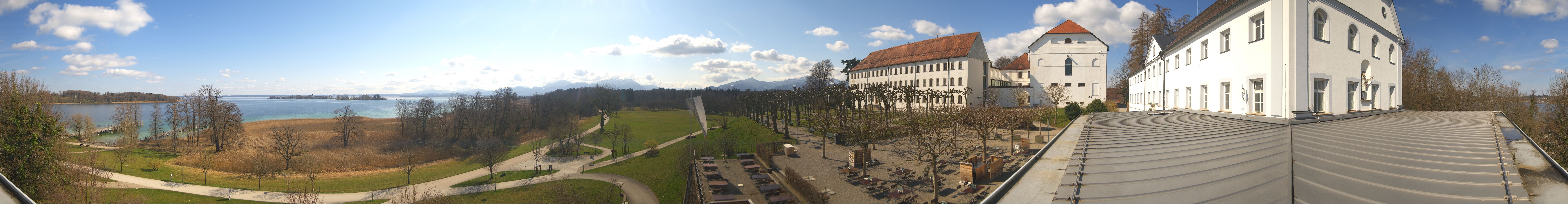 Archived image Webcam Panoramic view of Herreninsel