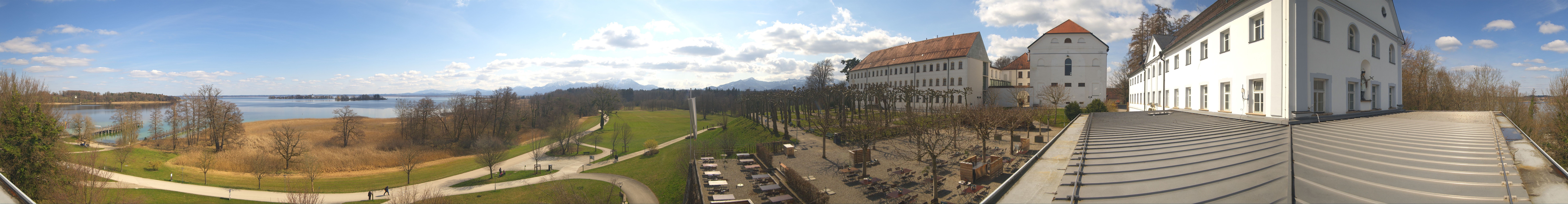Archived image Webcam Panoramic view of Herreninsel