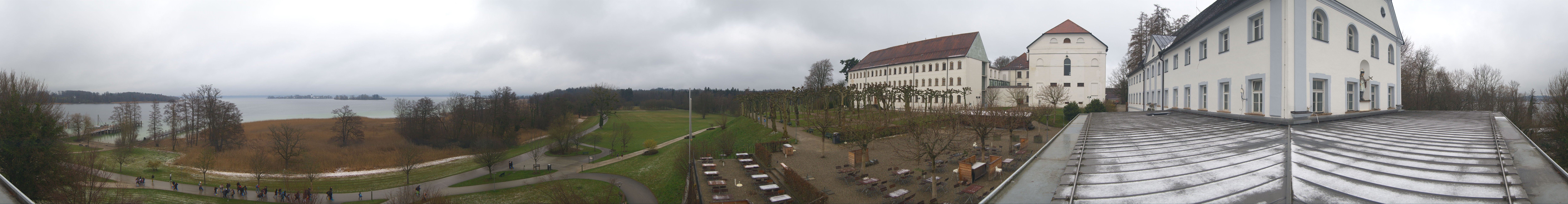 Archived image Webcam Panoramic view of Herreninsel
