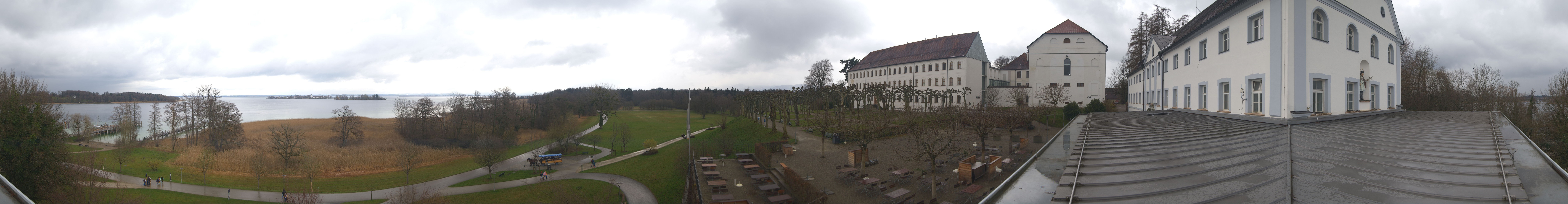 Archived image Webcam Panoramic view of Herreninsel