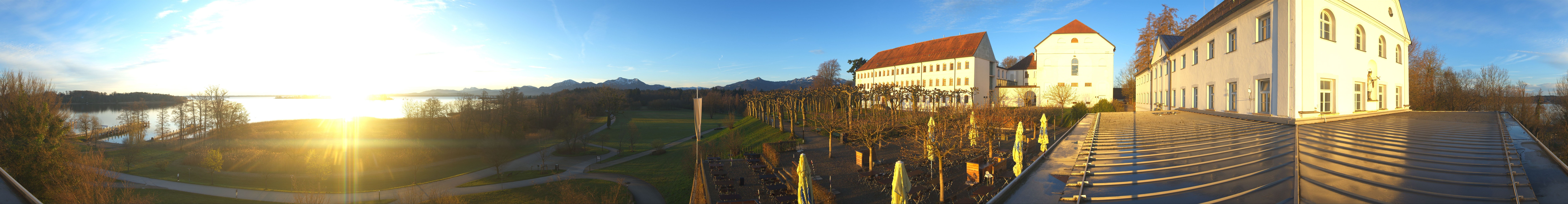 Archived image Webcam Panoramic view of Herreninsel