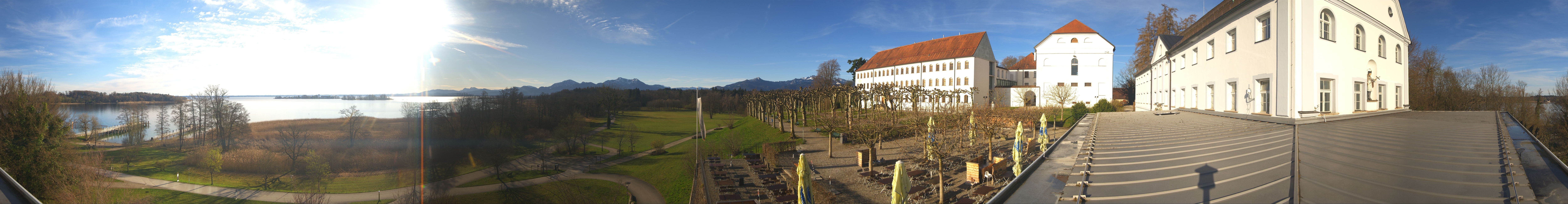 Archived image Webcam Panoramic view of Herreninsel