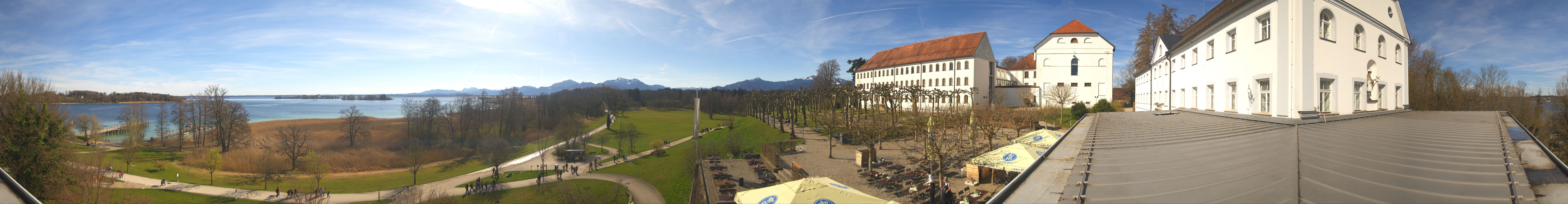 Archived image Webcam Panoramic view of Herreninsel