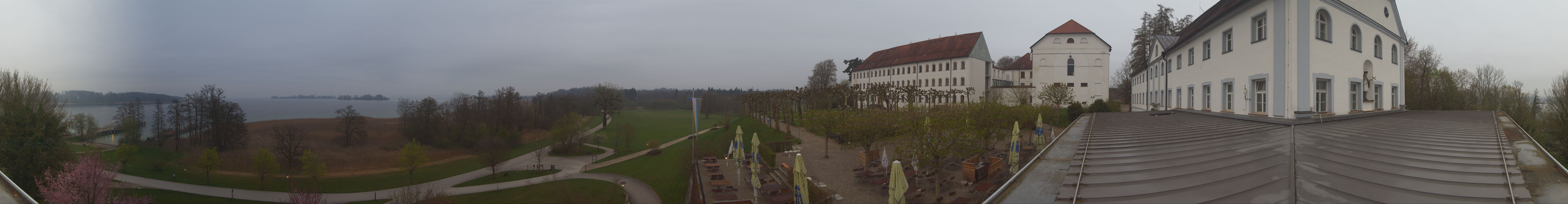 Archived image Webcam Panoramic view of Herreninsel