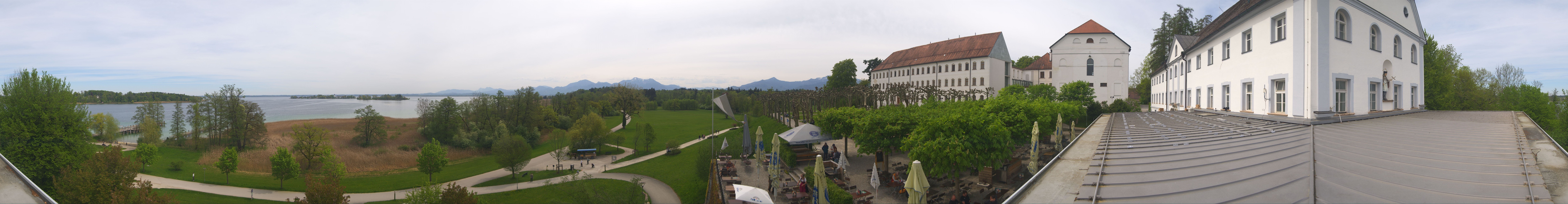 Archived image Webcam Panoramic view of Herreninsel