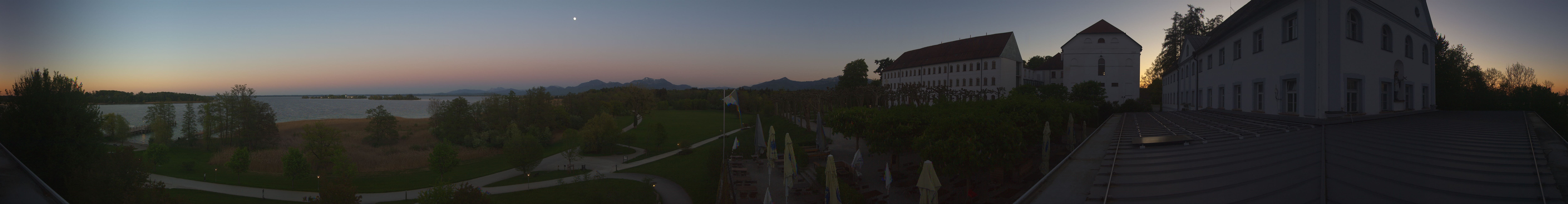 Archiv Foto Webcam Panoramablick von der Herreninsel im Chiemsee