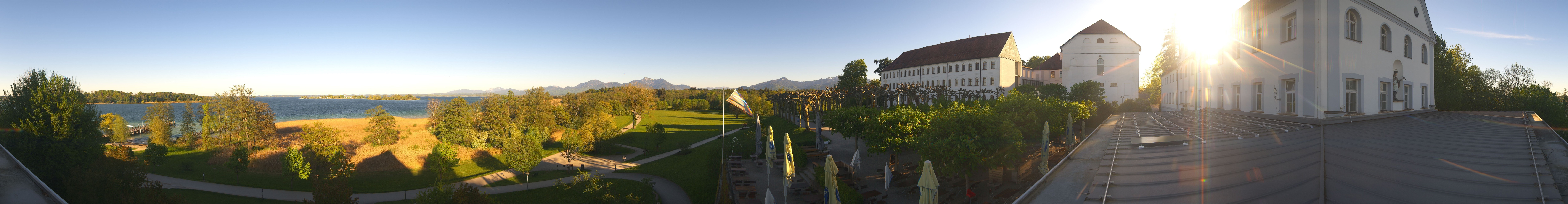 Archived image Webcam Panoramic view of Herreninsel