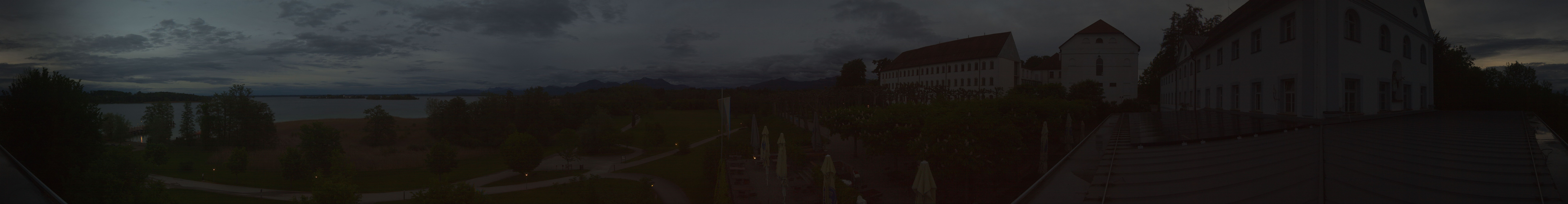 Archiv Foto Webcam Panoramablick von der Herreninsel im Chiemsee