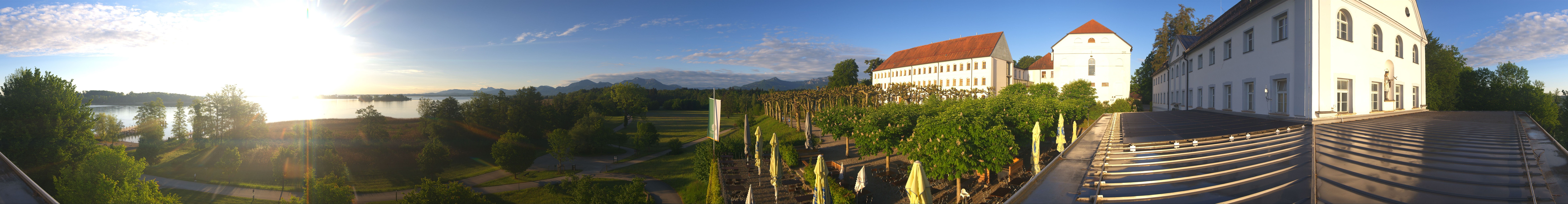 Archived image Webcam Panoramic view of Herreninsel