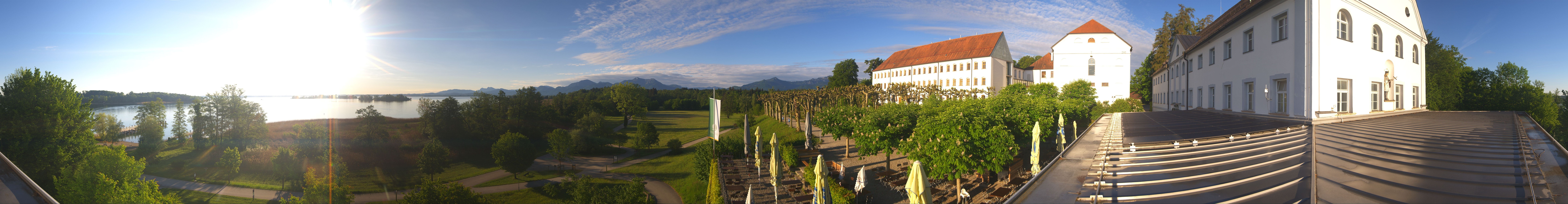 Archived image Webcam Panoramic view of Herreninsel