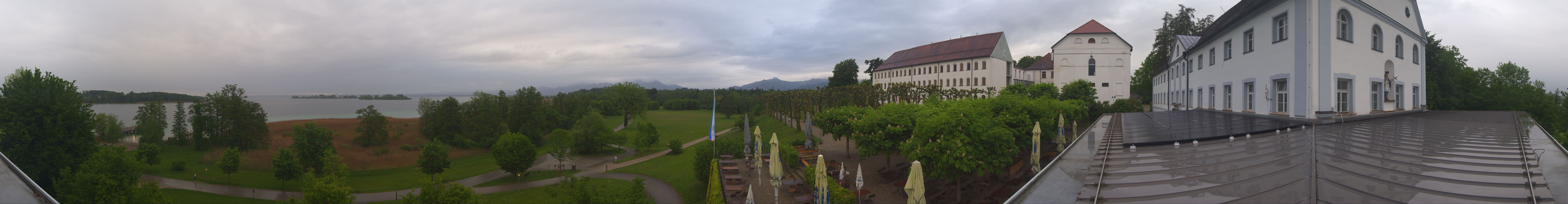 Archived image Webcam Panoramic view of Herreninsel
