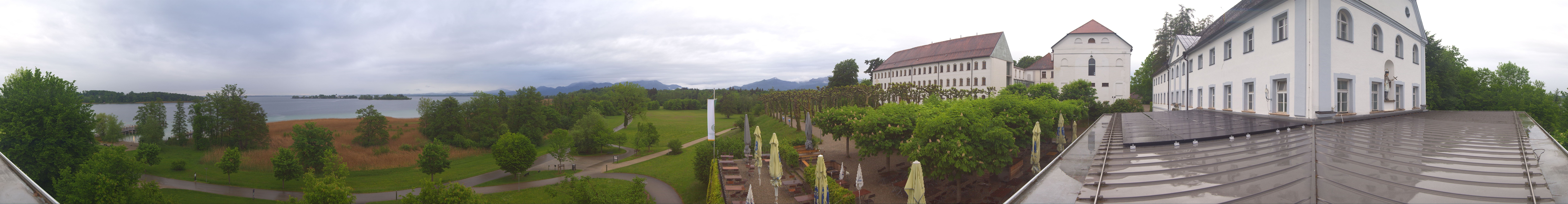Archived image Webcam Panoramic view of Herreninsel