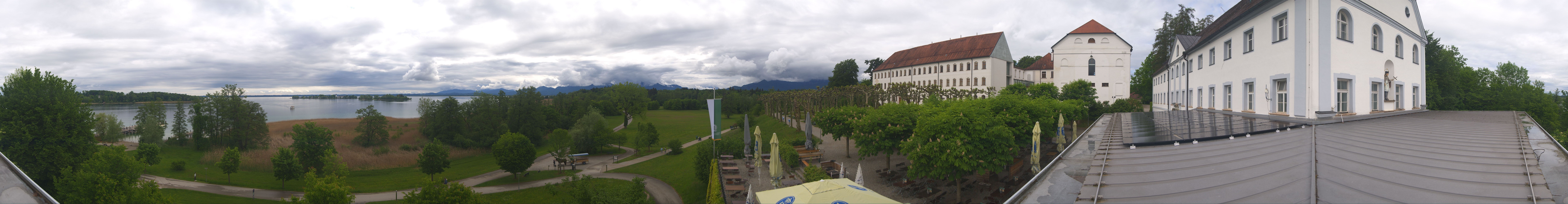 Archived image Webcam Panoramic view of Herreninsel