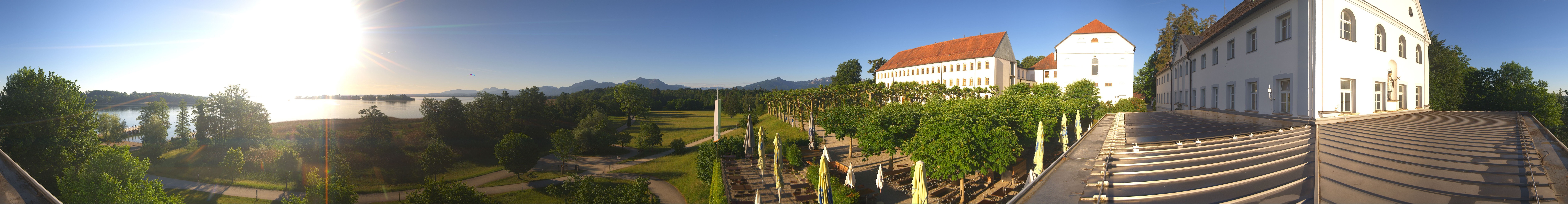 Archived image Webcam Panoramic view of Herreninsel