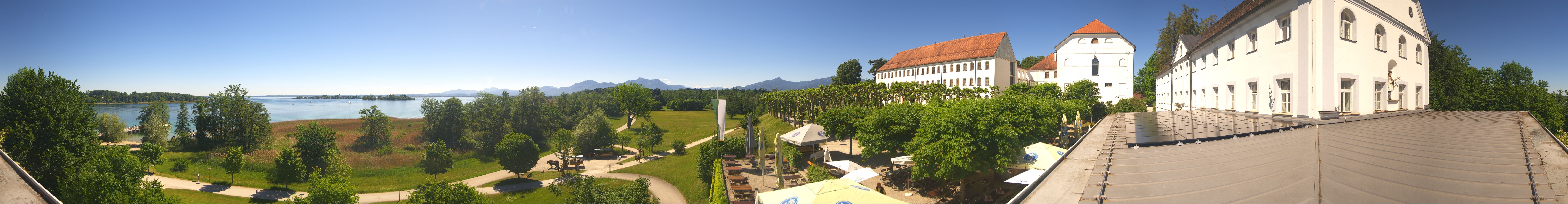 Archived image Webcam Panoramic view of Herreninsel