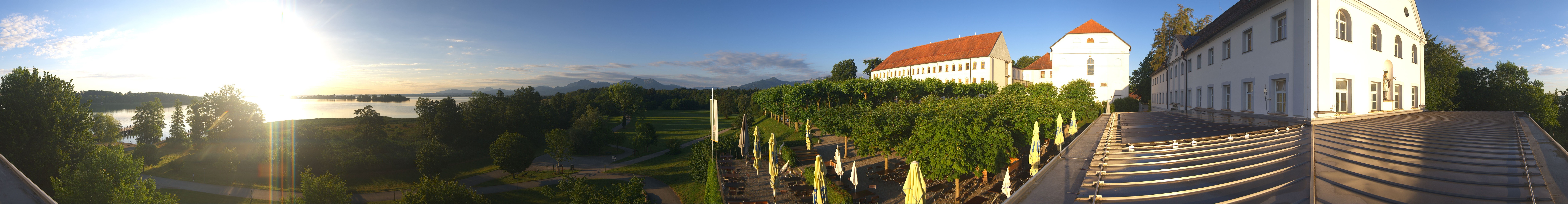 Archived image Webcam Panoramic view of Herreninsel