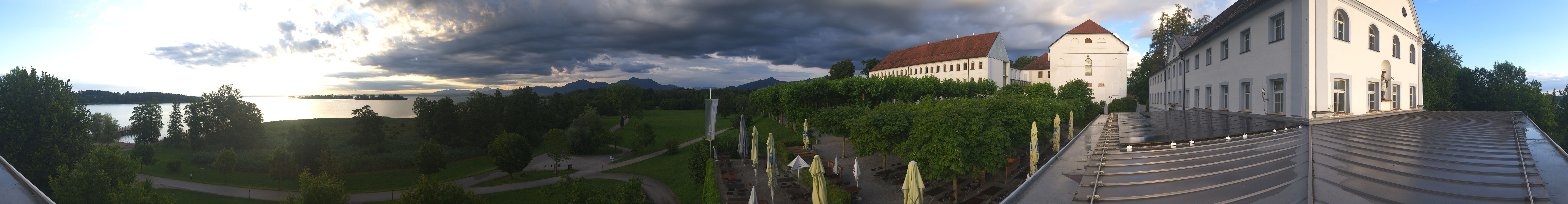 Archived image Webcam Panoramic view of Herreninsel