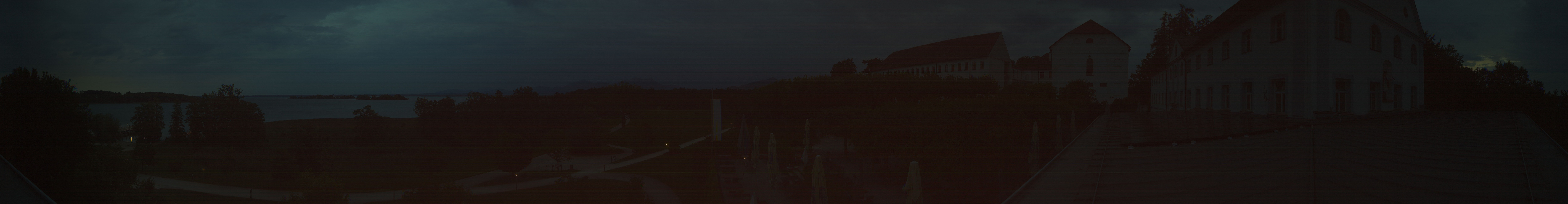 Archiv Foto Webcam Panoramablick von der Herreninsel im Chiemsee