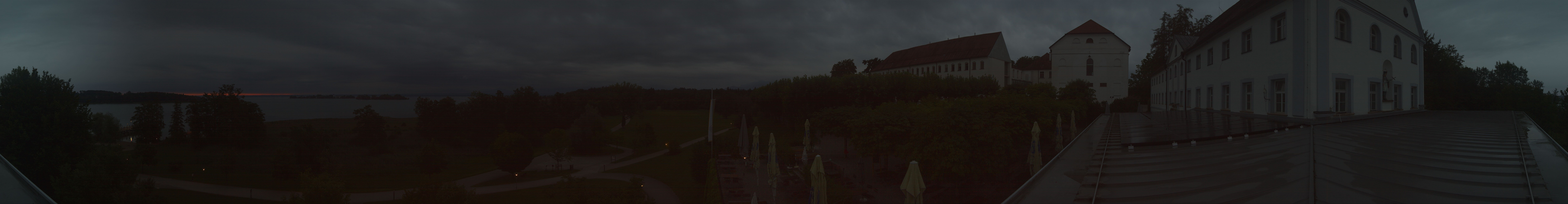 Archiv Foto Webcam Panoramablick von der Herreninsel im Chiemsee