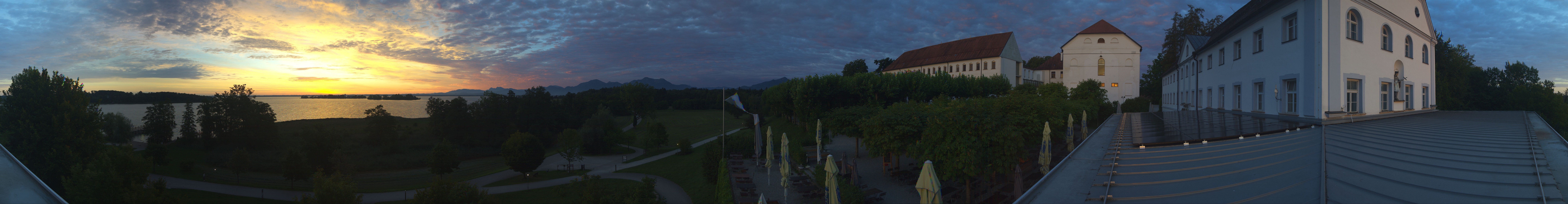 Archived image Webcam Panoramic view of Herreninsel