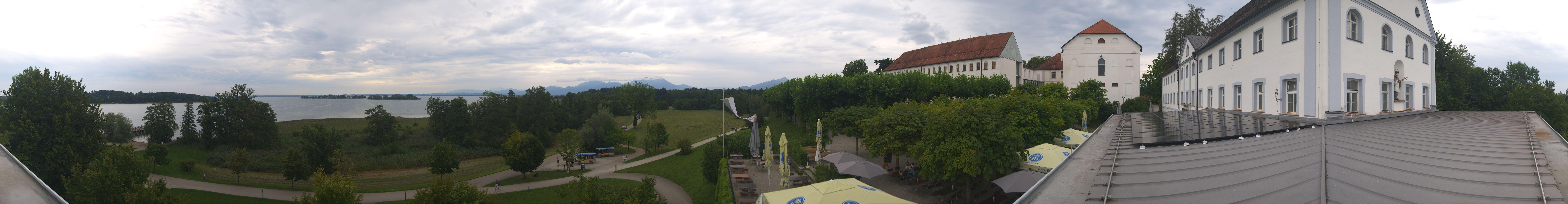 Archived image Webcam Panoramic view of Herreninsel