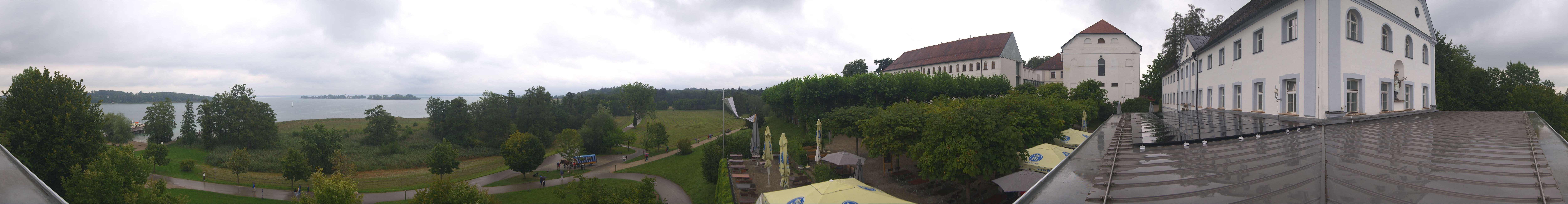 Archived image Webcam Panoramic view of Herreninsel