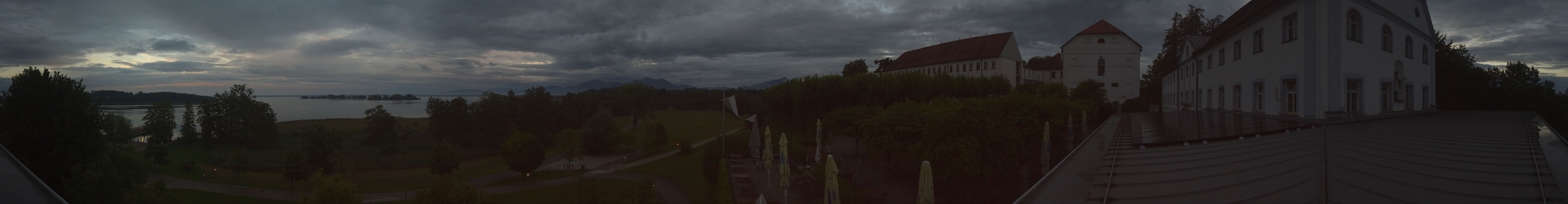 Archived image Webcam Panoramic view of Herreninsel