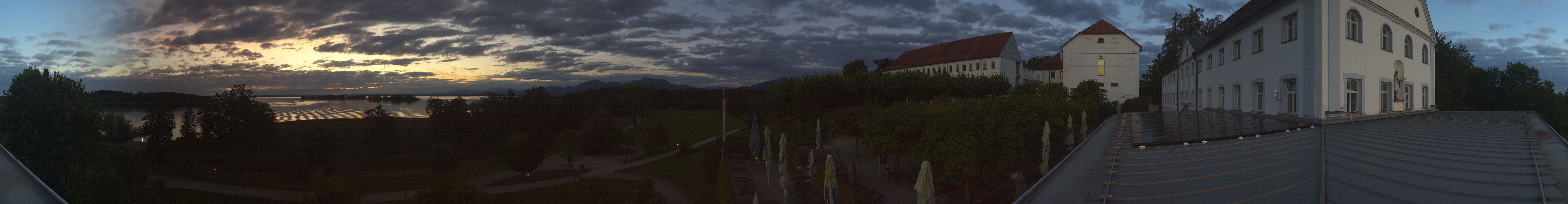 Archiv Foto Webcam Panoramablick von der Herreninsel im Chiemsee