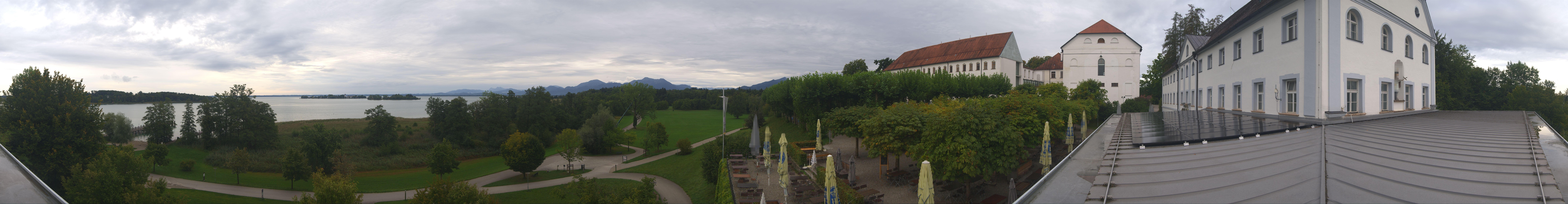 Archived image Webcam Panoramic view of Herreninsel