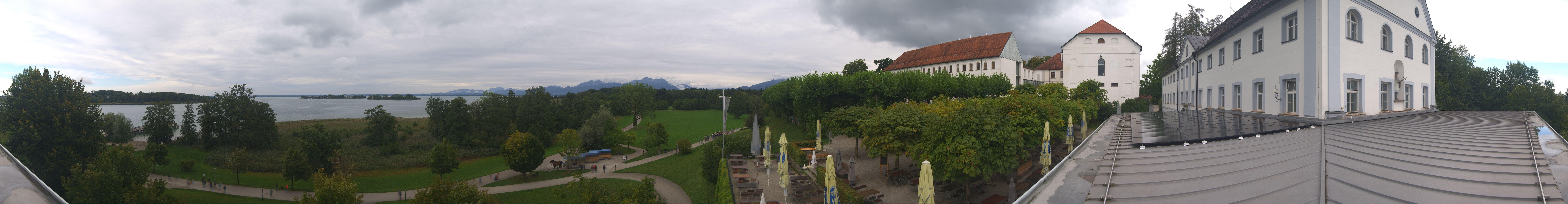 Archived image Webcam Panoramic view of Herreninsel