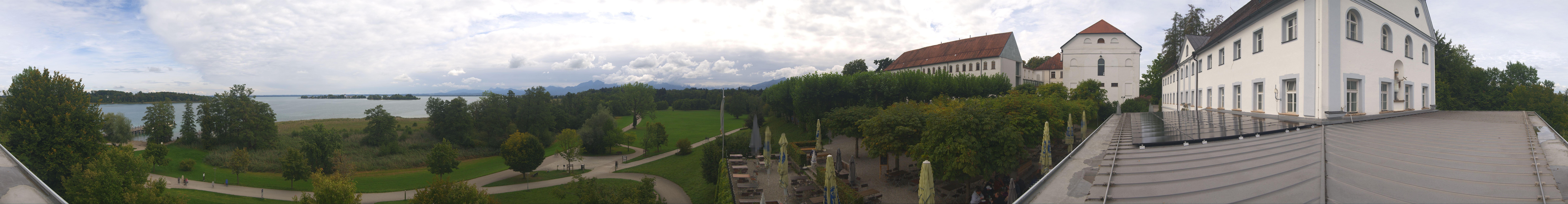 Archived image Webcam Panoramic view of Herreninsel