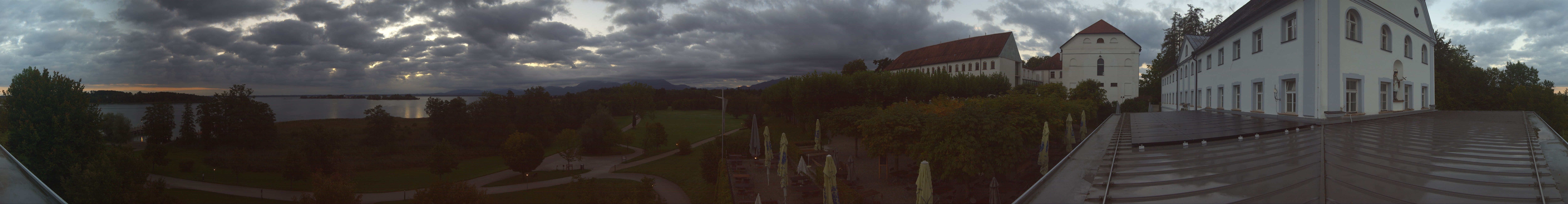 Archiv Foto Webcam Panoramablick von der Herreninsel im Chiemsee