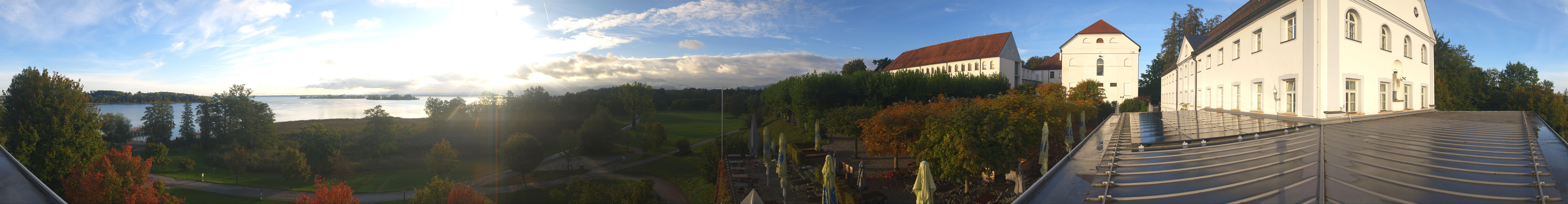 Archived image Webcam Panoramic view of Herreninsel