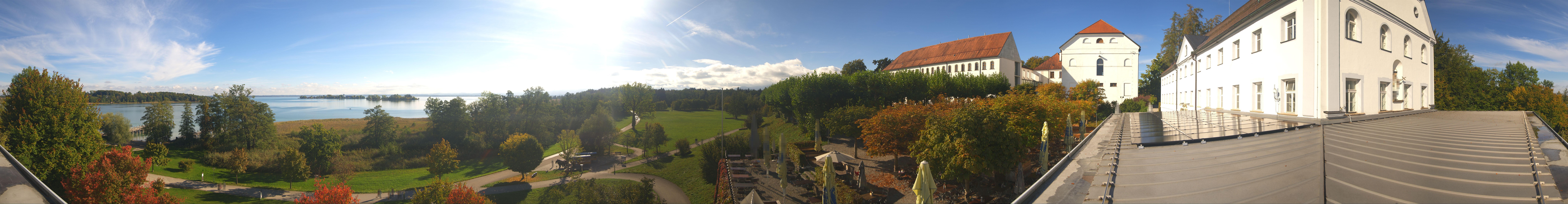 Archived image Webcam Panoramic view of Herreninsel