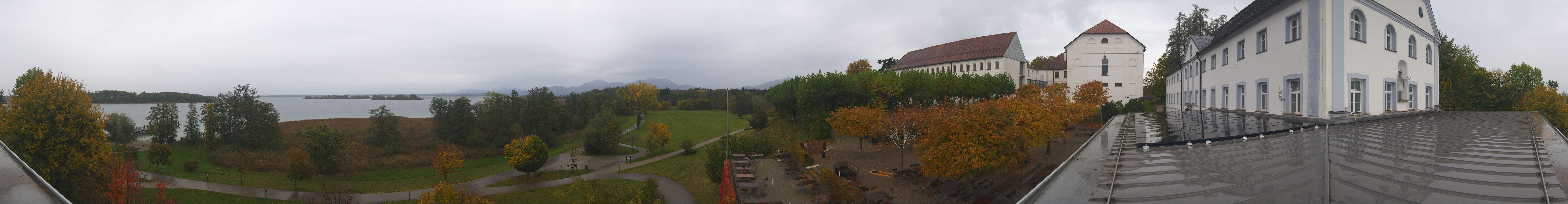 Archiv Foto Webcam Panoramablick von der Herreninsel im Chiemsee