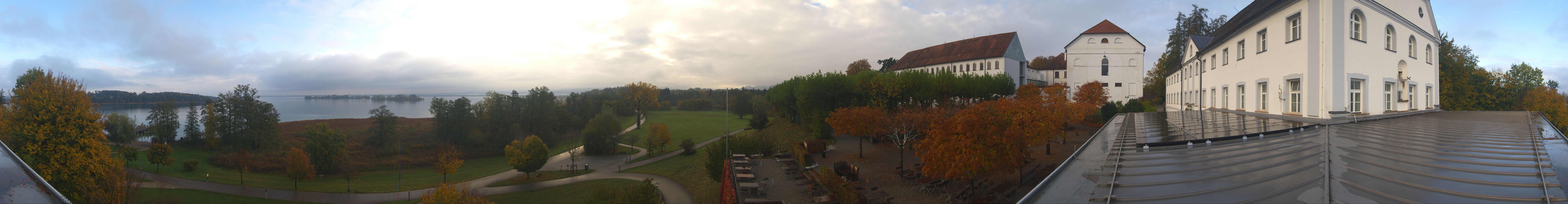 Archiv Foto Webcam Panoramablick von der Herreninsel im Chiemsee
