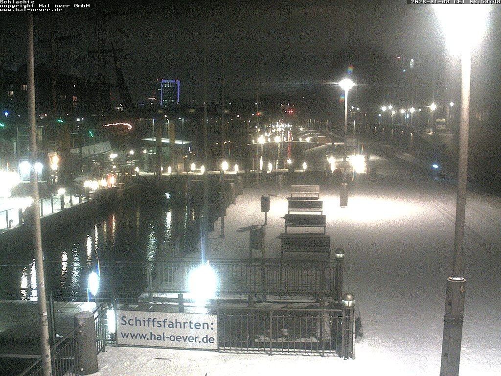Archiv Foto Webcam Weserpromenade Schlachte Bremen