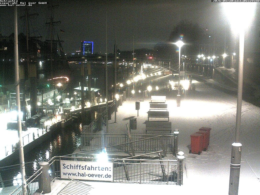 Archiv Foto Webcam Weserpromenade Schlachte Bremen