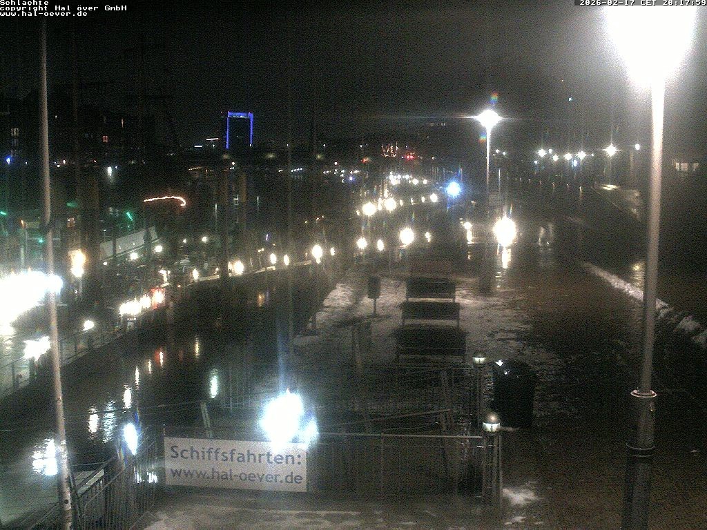 Archived image Webcam River Walk Schlachte Bremen