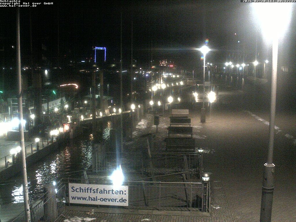 Archived image Webcam River Walk Schlachte Bremen