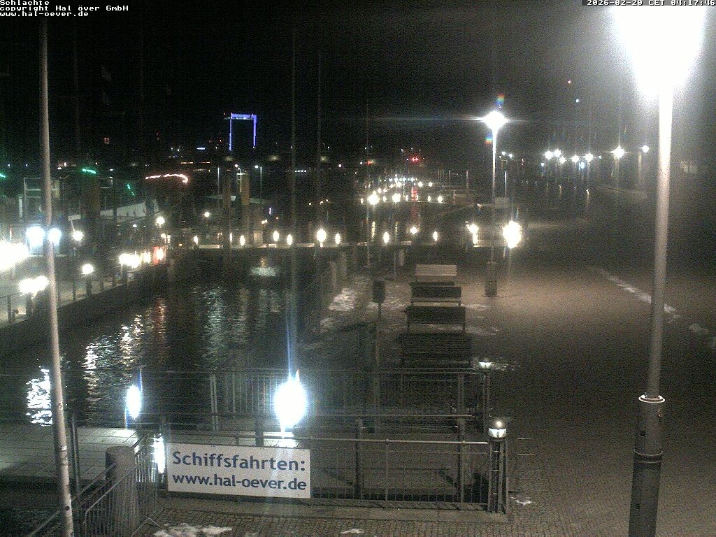 Archived image Webcam River Walk Schlachte Bremen