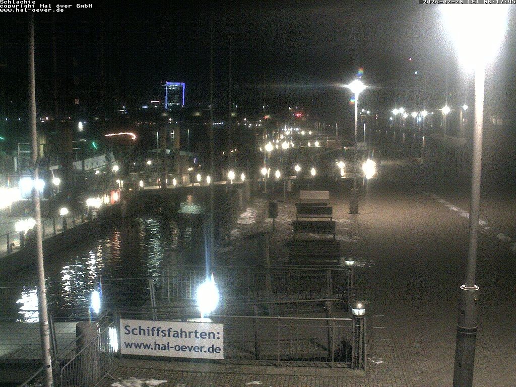 Archived image Webcam River Walk Schlachte Bremen