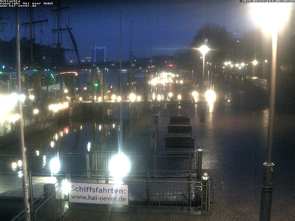 Archiv Foto Webcam Weserpromenade Schlachte Bremen